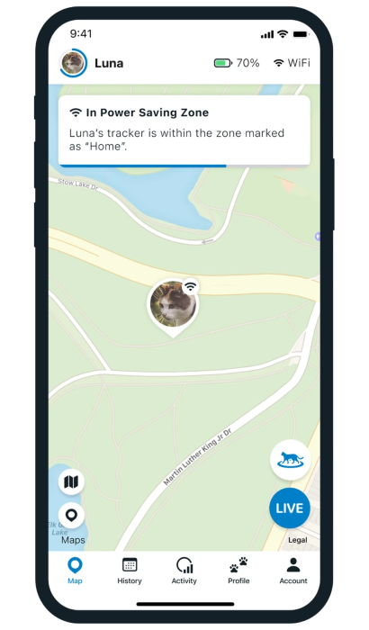 Tractive GPS App