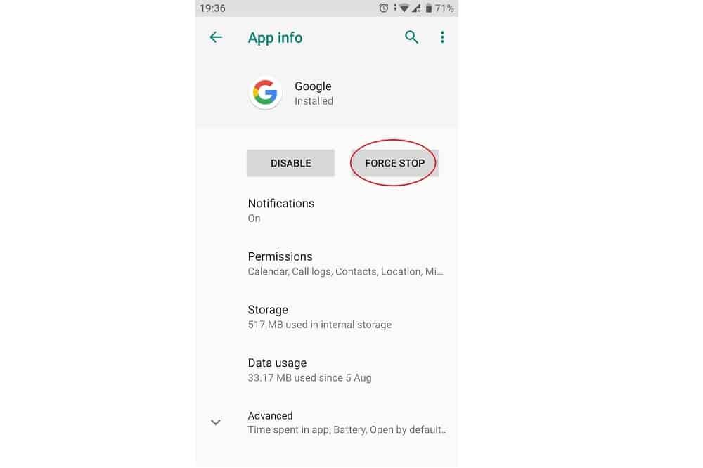 How To Solve Google Keeps Stopping - Force Stop Google App 