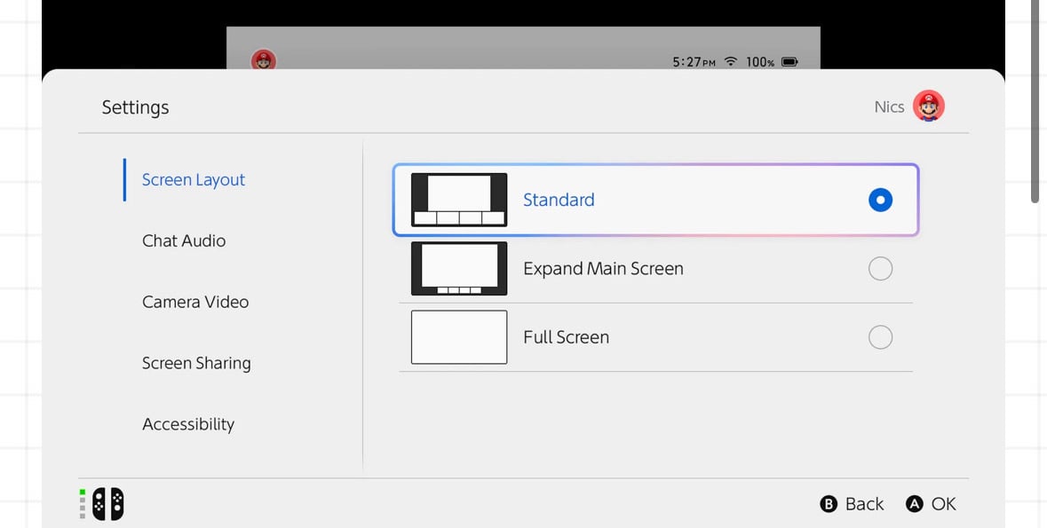 Switch 2 Gamechat Feature