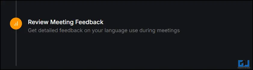 Feedback generated
