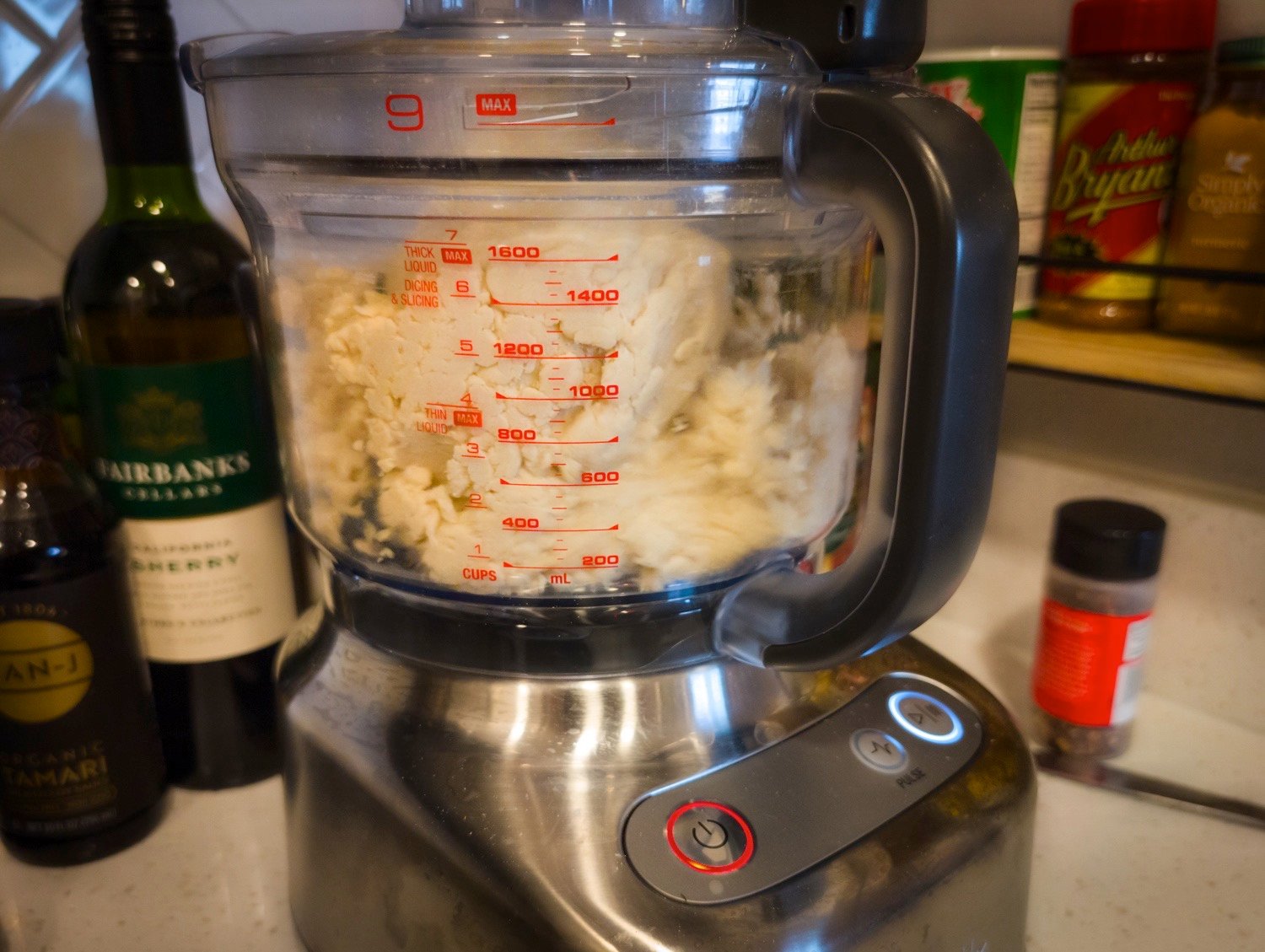Breville Paradice 9 making naan dough
