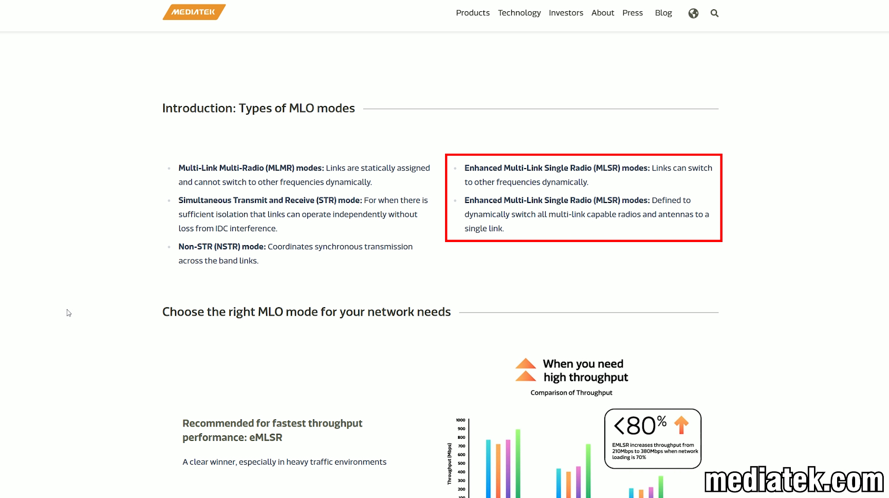 mlo representation on mediatek.com