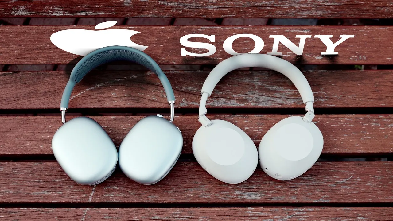 Sony WH1000XM6 showcasing superior battery life compared to AirPods Max